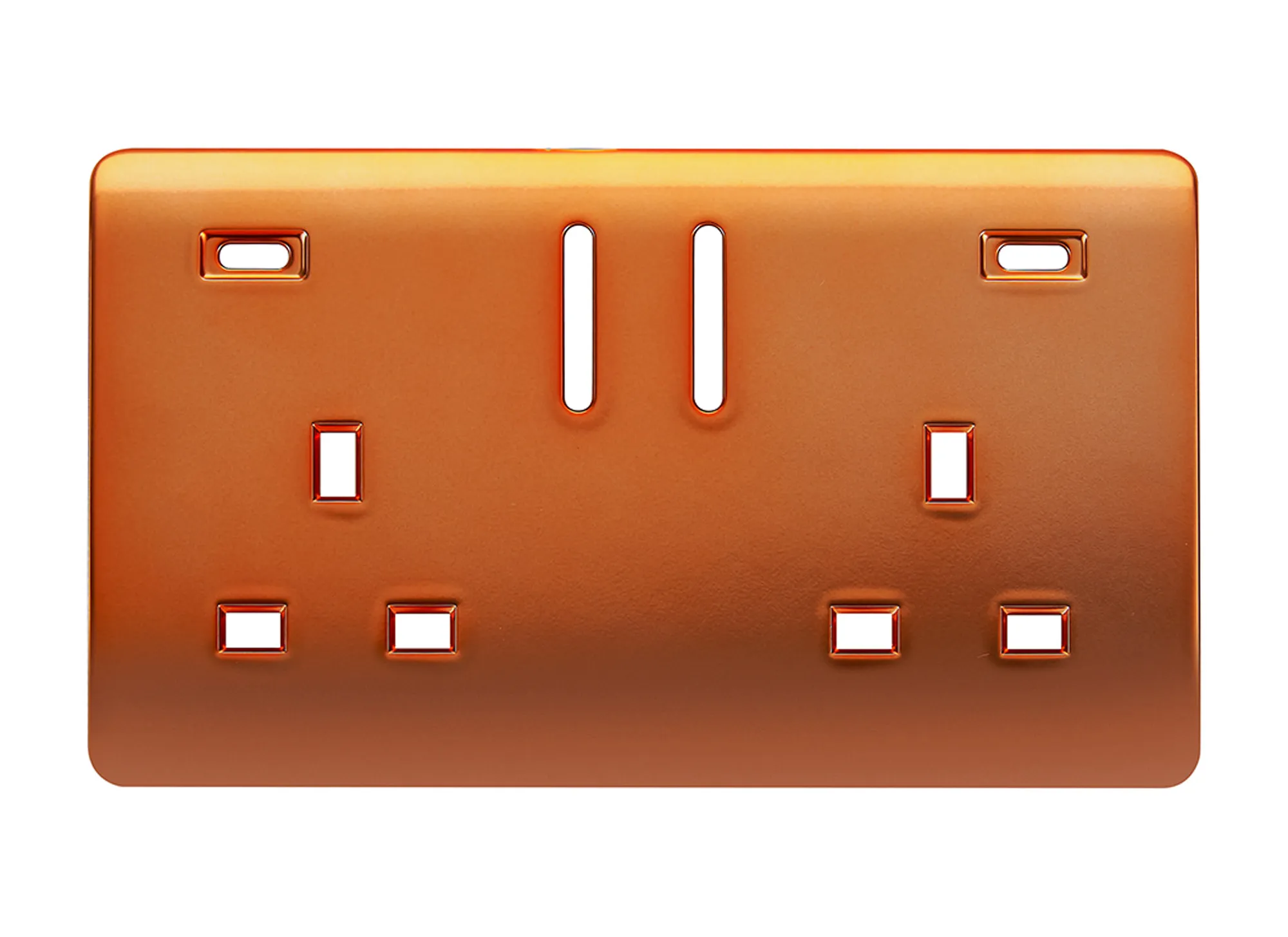 Copper Spare Plate Wiring Accessories Trendi Decorative Screwless